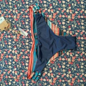 Faherty reversible swim bottoms. NWT